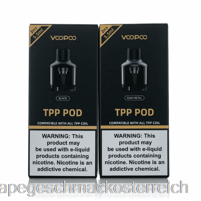 Voopoo TPP Ersatzpods Silber Vape Geschmack